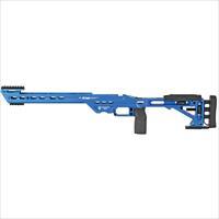 MasterPiece Arms MPA BA Chassis Inletted for Remington 700 Short Action Blue