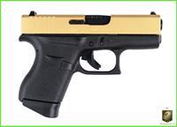 Glock 43 9mm Gold Slide 