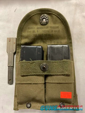 M1 CARBINE MAGAZINES AND POUCH SET
