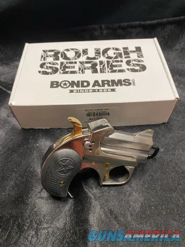 NEW CUSTOM NICKEL & 24KT GOLD ACCENT ROUGHNECK BOND ARMS 9MM
