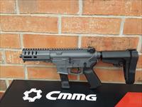 CMMG Banshee 300 SIG P320 AR15 AR 15 PISTOL MK17 5" 9mm 2 Mags Total 2-21 Rd Sig Mags Takes SIG P320 9mm Magazines SNIPER GREY , Ambi Controls, Threaded Barrel, Laser Engraved New in Box