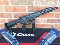 CMMG Banshee AR 15 Pistol 9mm Sniper Grey  8" , SBA3 Pistol Brace ,Free 2 extra 33 Rd Magazines for a total of 3 Takes Glock Mags RADIAL DELAYED BLOWBACK Billet Alum. NIB, FREE LAYAWAY