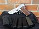Sig Sauer P226 ST STAINLESS 9mm All Stainless, Frame Marked MADE IN GERMANY, This Model P226 is NO LONGER MADE and COLLECTIBLE, 4 Mags, Night Sights, Hogue Pau Ferro Wood Grips and Sig Factory Black Grips, used  GOOD CONDITION, D/A S/A 