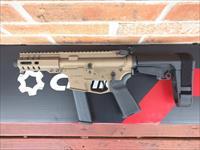 CMMG Banshee AR 15 Pistol 40 S&W Burnt Bronze 5" NEW MODEL!! with SBA3 Pistol Brace 22 Rd Magazine Takes Glock Mags RADIAL DELAYED BLOWBACK Billet Alum. NIB FREE LAYAWAY