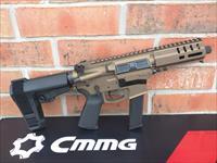 CMMG Banshee AR 15 Pistol 40 S&W Burnt Bronze 5" NEW MODEL!! with SBA3 Pistol Brace 22 Rd Magazine Takes Glock Mags RADIAL DELAYED BLOWBACK Billet Alum. NIB FREE LAYAWAY