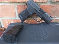 SIG P365 SAS C 9mm Ported Barrel With FT Bullseye Built in Slide Green Dot Sight (2) 10 Rd Mags, FREE LAYAWAY!! IN STOCK!!