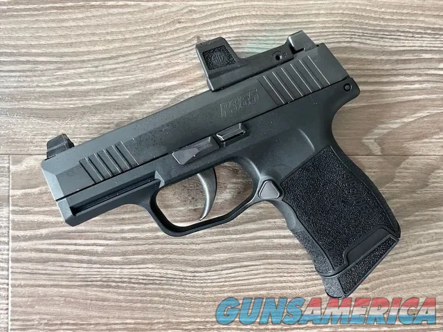 Sig Sauer P365 .380 Semi-Auto Pistol w/ Romeo Zero Elite RDS, 3.1", 10+1, 2 Mags, No Safety