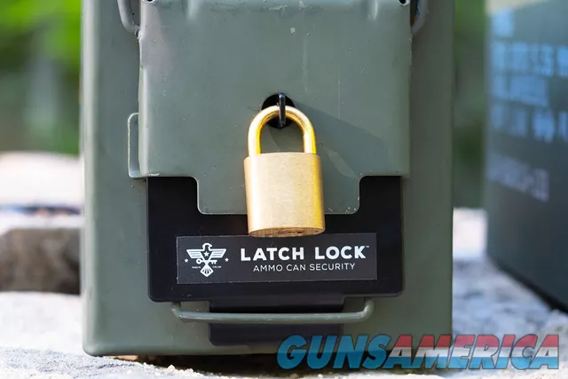 Latch Lock Ammo Can Security Locking Device for .50 cal & Fat 50 ammo cans