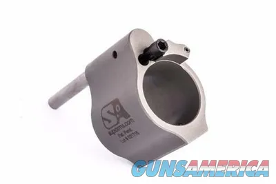 Superlative Arms.750" Adjustable Gas Block, Bleed Off - Solid, Set Screw - Stainless Steel, Matte Finish SABO-DI-750SS