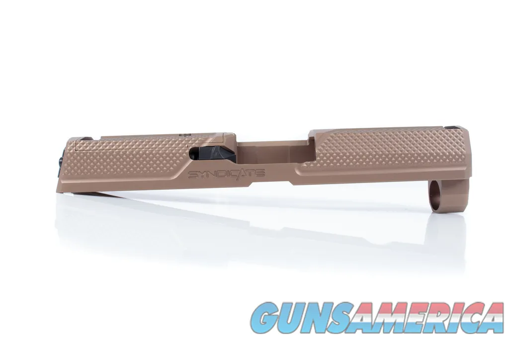 Agency Arms P320 Compact/X-Carry Syndicate S2 Fde Pvd Aos W/Internals &amp; Guide Rod AA-P320C-S2-FDE-SLIDE