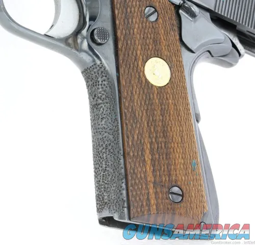 Colt Model 1911 45 ACP With Bomar Rear Sight