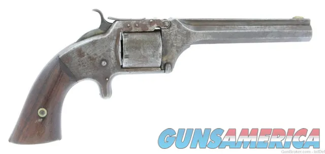 Early Smith & Wesson No. 2 Old Army Revolver, 5' Barrel Type 2