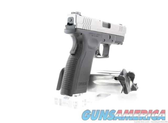 Springfield Armory XD Service 13+1 .45 ACP 4" - Stainless/Silver, 4" Barrel