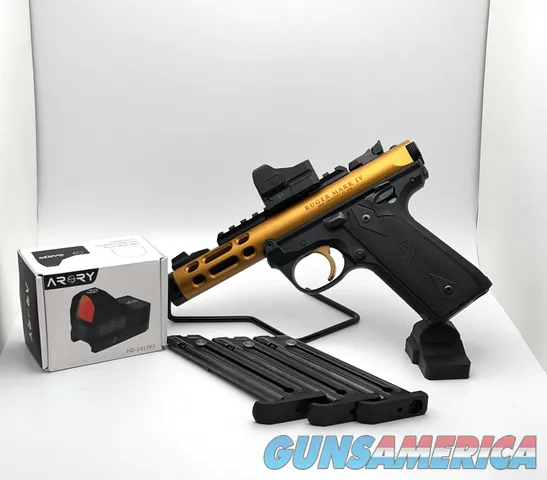 Ruger MKIV 2245 Lite with Red dot and 4 mags