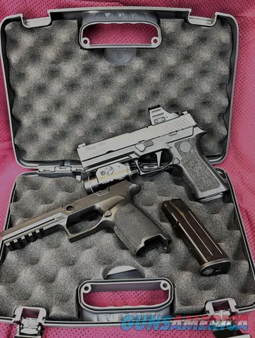 Sig Sauer P320F with Holosun and Streamlight