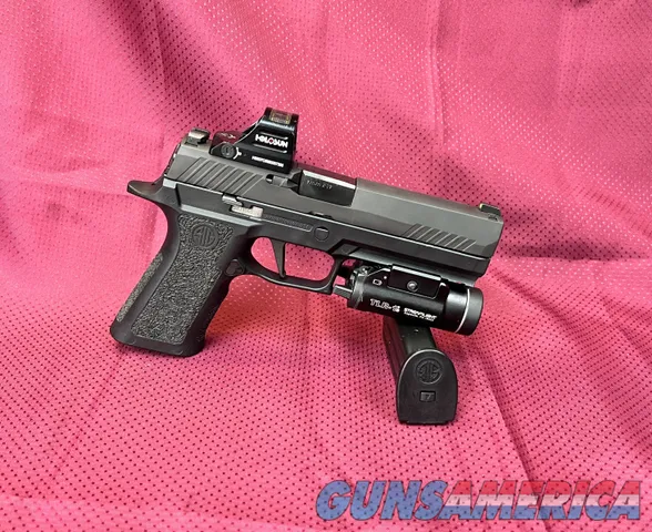 Sig Sauer P320F with Holosun and Streamlight