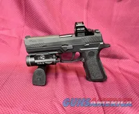 Sig Sauer P320F with Holosun and Streamlight