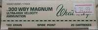 300 WBY Magnum Ammo