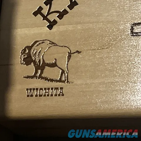 Colt Kansas Series Cow Towns Wichita Revolver Wood Box Case Display Img-3