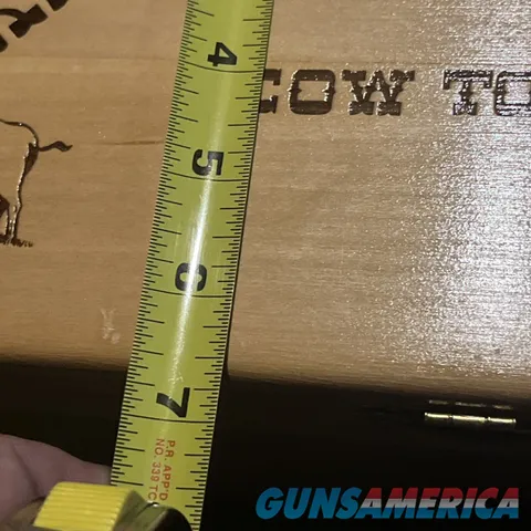 Colt Kansas Series Cow Towns Wichita Revolver Wood Box Case Display Img-9