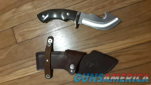 Colt CT7-B Serengeti Seki Japan Lg Guthook Skinner Fixed Hunting Knife