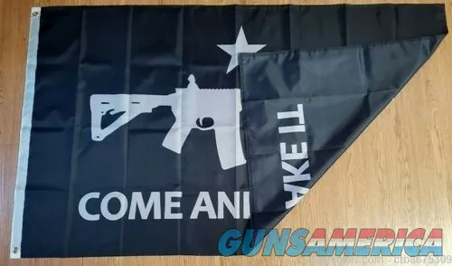 AR15 Come And Take It Flag 3ftx5ft Img-3