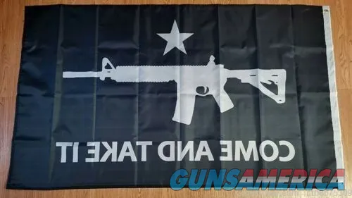 AR15 Come And Take It Flag 3ftx5ft Img-4
