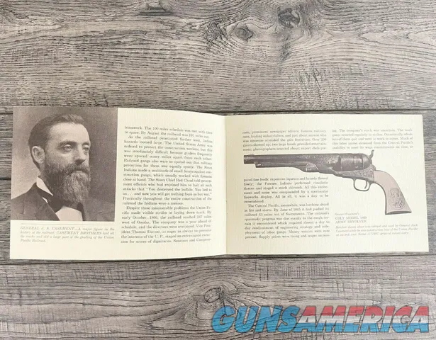 The Golden Spike by RL Wilson Colt Firearms Commemorative Booklet Copyright Img-2