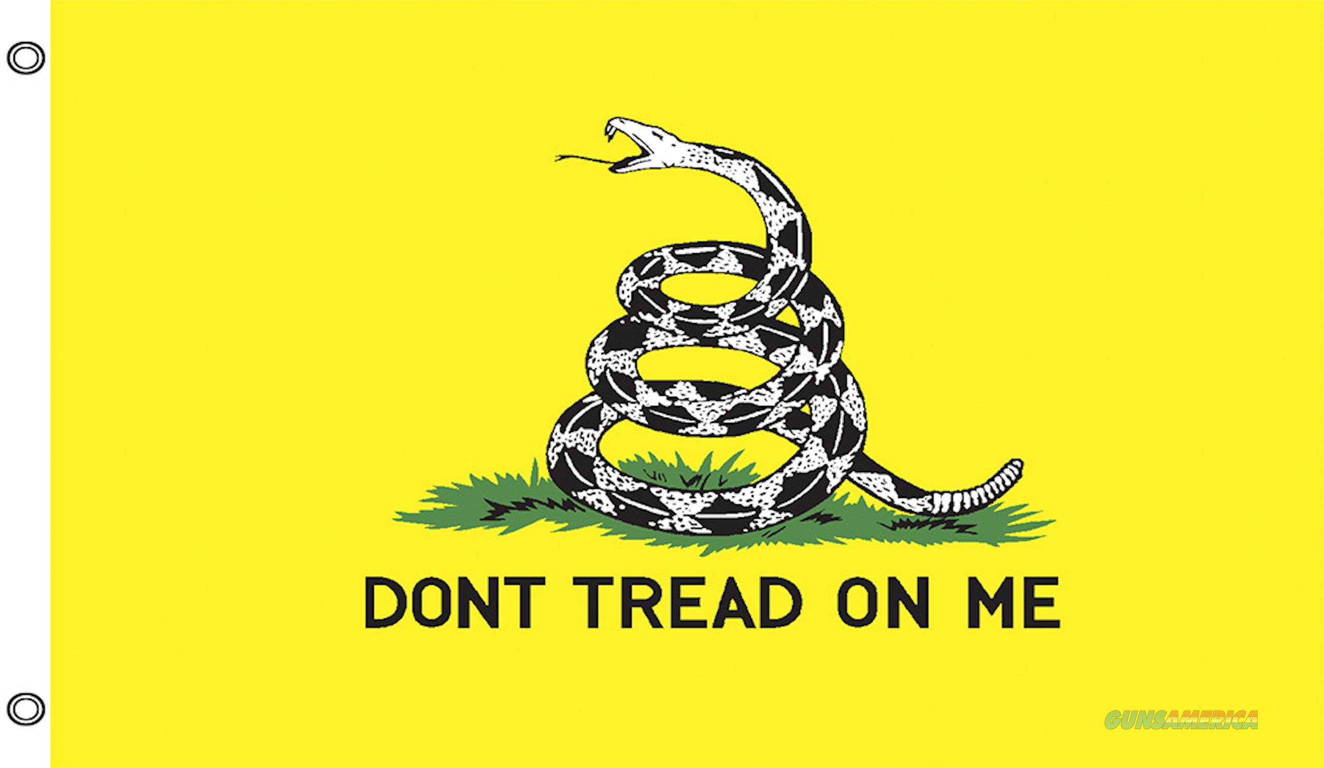 Don't Tread on Me Flag Banner Gadsden 3x