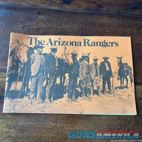 Colt Firearms Arizona Rangers Booklet 1972
