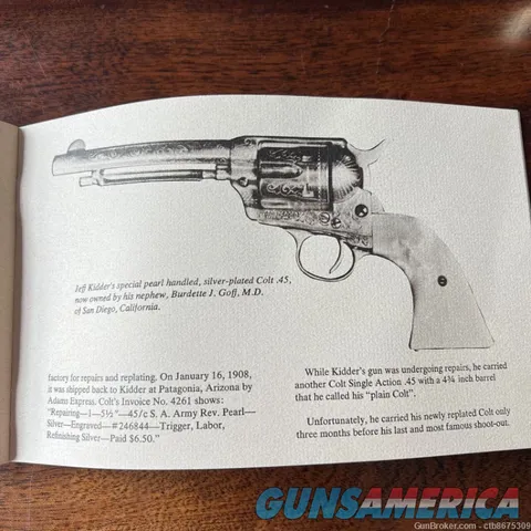 Colt Firearms Arizona Rangers Booklet 1972 Img-3