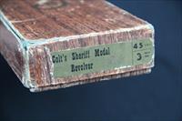 Colt Sheriff 3" Original Box .45 Colt