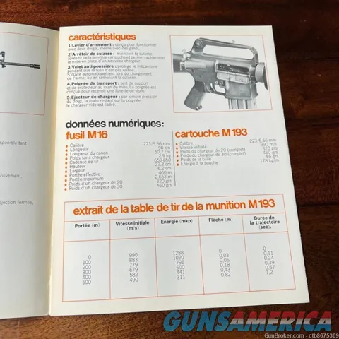 Colt Rifle Brochure in French Tri Fold Img-4