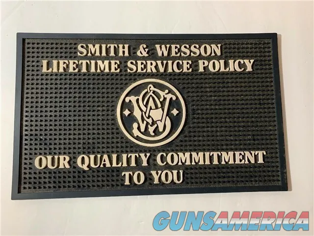 SMITH & WESSON S&W Advertising Dealer Mat