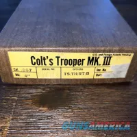 Colt Trooper MKIII Original Box Target & Paperwork