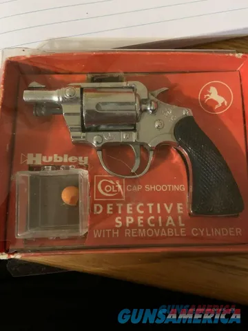Colt Detective Special 1950s Hubley Toy Cap Gun in Original Box