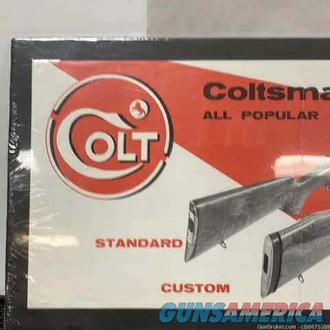 Colt Coltsman Dealer Display Advertising Sign Img-2
