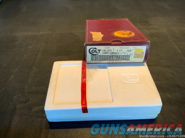 Colt Combat Commander .38 Super 4 1/4’ Original Box