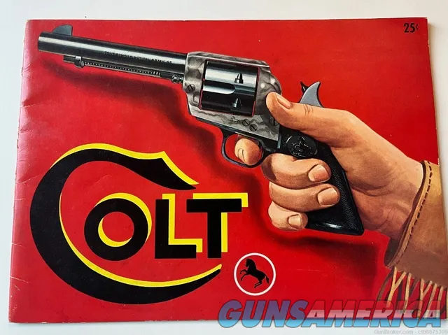 1950s-60s COLT FIRE ARMS Catalog Img-1
