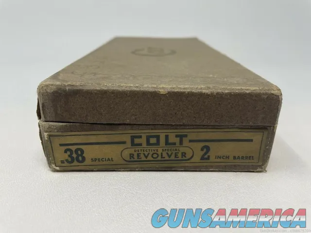 Colt Detective Special 38 Special 2 Inch Revolver Factory Box Img-1