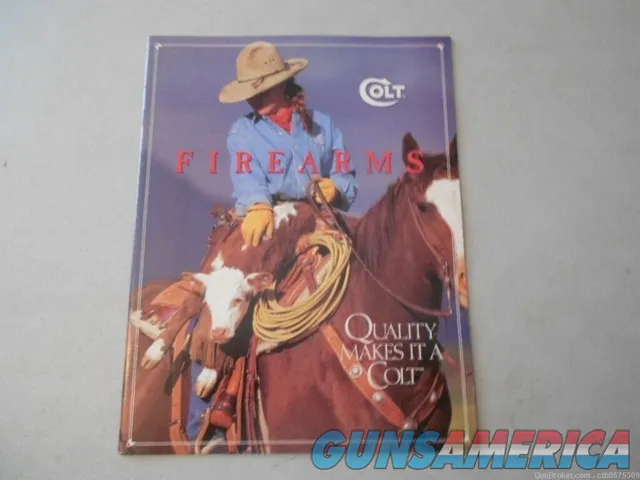Colt Firearms Collectors Edition Quality Makes it a Colt 1996 Img-1