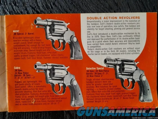  Colt & Remington Peters1970 Hunting Rifle & Handgun Advertising Brochures  Img-7