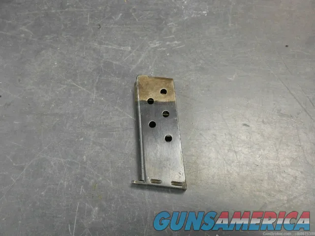 Colt 1908 Vest Pocket 25ACP 6 Round Original Two-Tone Magazine Img-4