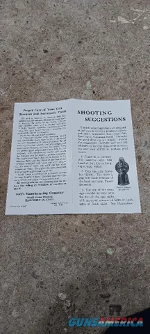 Colt Shooting Suggestions Reproduction Img-2