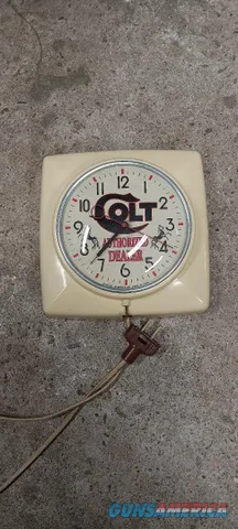 COLT AUTHORIZED DEALER Wall Clock