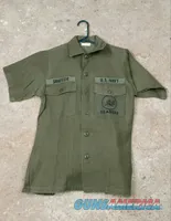 Navy Seabees Vietnam Field Jacket Short Sleeve Large