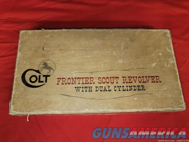 Colt Frontier Scout .22 Mag / .22LR Box Factory