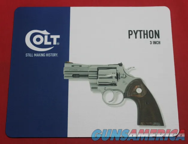 Colt Firearms Python Gun Pad Img-1