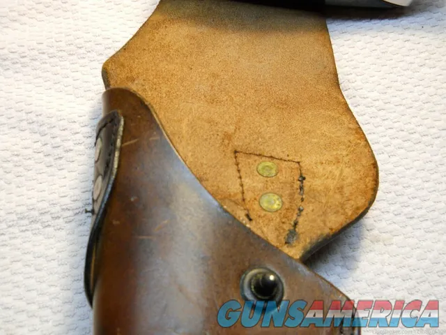 WWII USMC M1916 Leather Holster Colt 1911A1 Left Hand Img-5