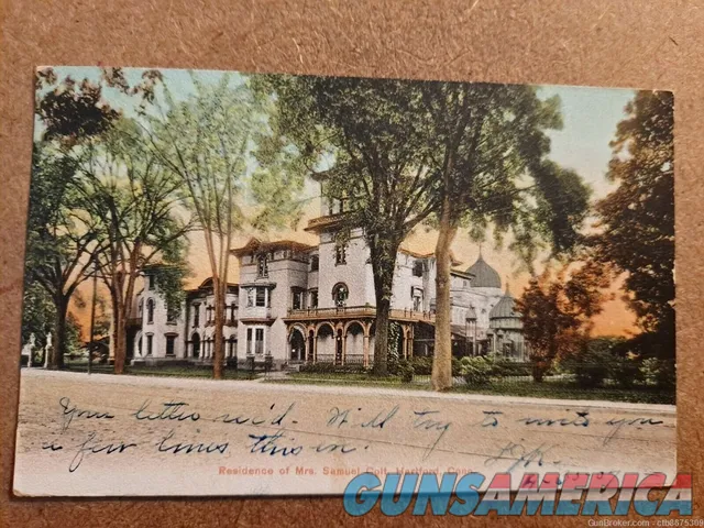 Sam Colt House Post Card 1907